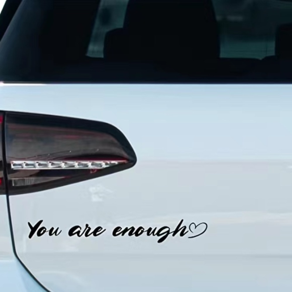 3 pack “You Are Enough” Vinyl Stickers - Picture 2 of 4
